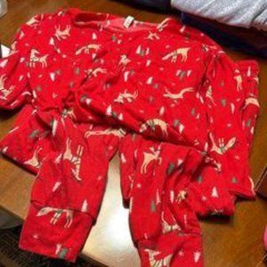Latched Mama Christmas nursing nest jogger sleep or lounge set